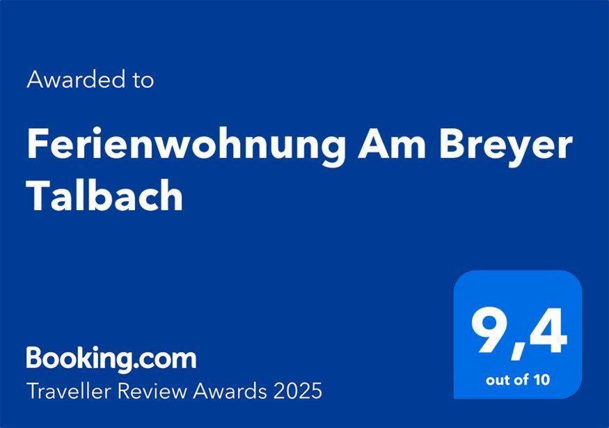 Ferienwohnung Am Breyer Talbach Екстериор снимка